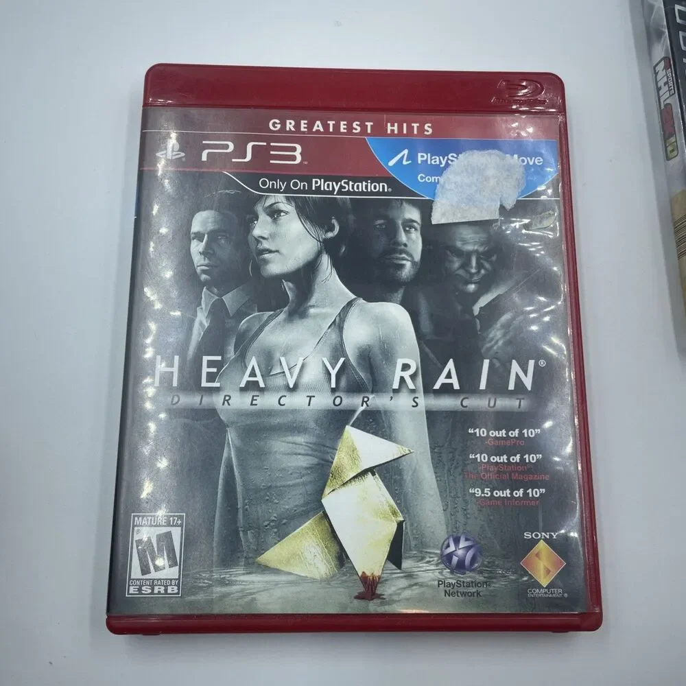 PS3 Game Lot of 5 - Beyond Two Souls STEELBOOK, God of War, L.A. Noire & More!